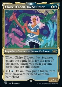 Image for Claire D'Loon, Joy Sculptor (Showcase) (258) (UNF) - Magic: The Gathering