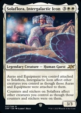 Image for Solaflora, Intergalactic Icon (27) (UNF) - Magic: The Gathering