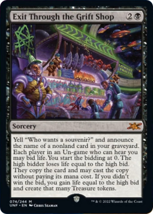 Image for Exit Through the Grift Shop (74) (UNF) - Magic: The Gathering