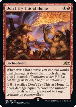 Image for Don't Try This at Home (105) (UNF) - Magic: The Gathering