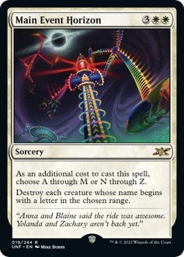 Image for Main Event Horizon (19) (UNF) - Magic: The Gathering