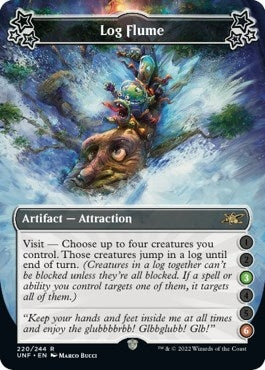 Image for Log Flume (3-6) (220) (UNF) - Magic: The Gathering