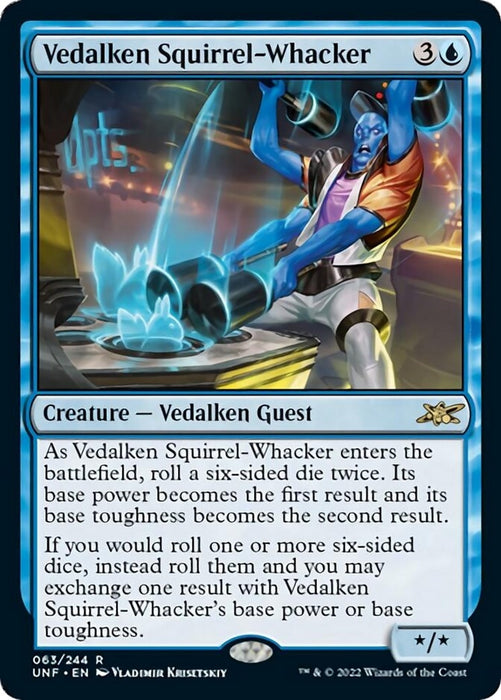 Image for Vedalken Squirrel-Whacker (63) (UNF) - Magic: The Gathering