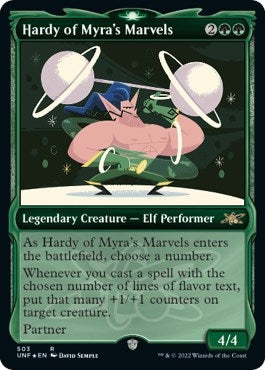 Image for Hardy of Myra's Marvels (Showcase) (Galaxy Foil) (503) (UNF) - Magic: The Gathering