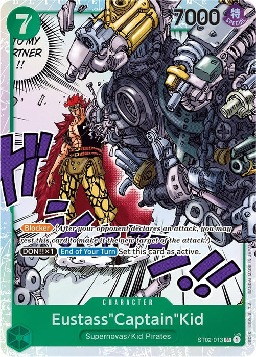 Eustass"Captain"Kid (013) (ST02-013) (ST-02)
