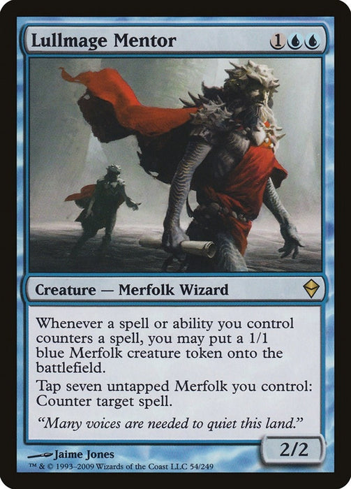 Image for Lullmage Mentor (54) (ZEN) - Magic: The Gathering