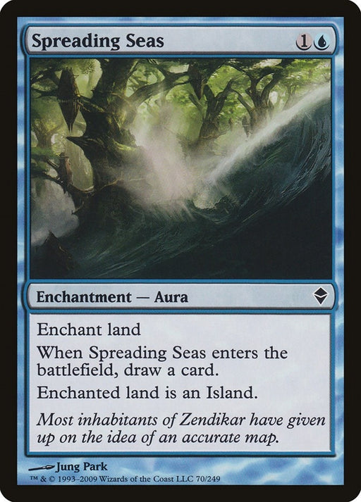 Image for Spreading Seas (70) (ZEN) - Magic: The Gathering