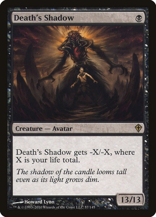 Image for Death's Shadow (57) (WWK) - Magic: The Gathering