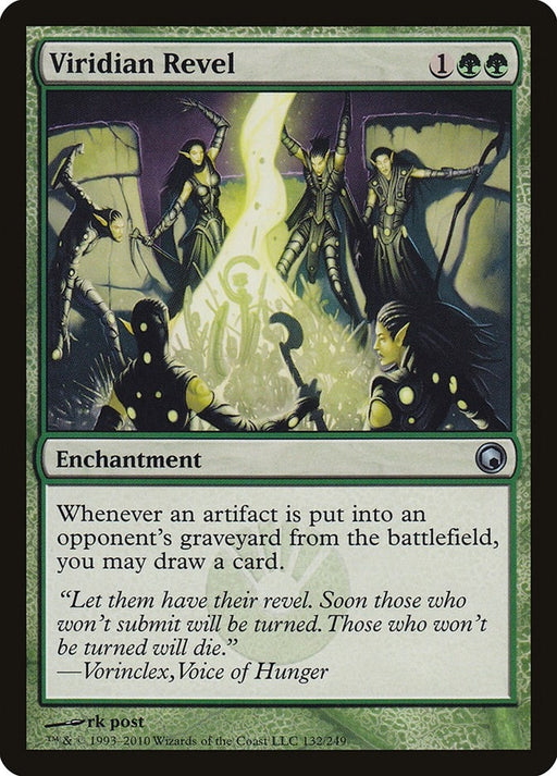 Image for Viridian Revel (132) (SOM) - Magic: The Gathering