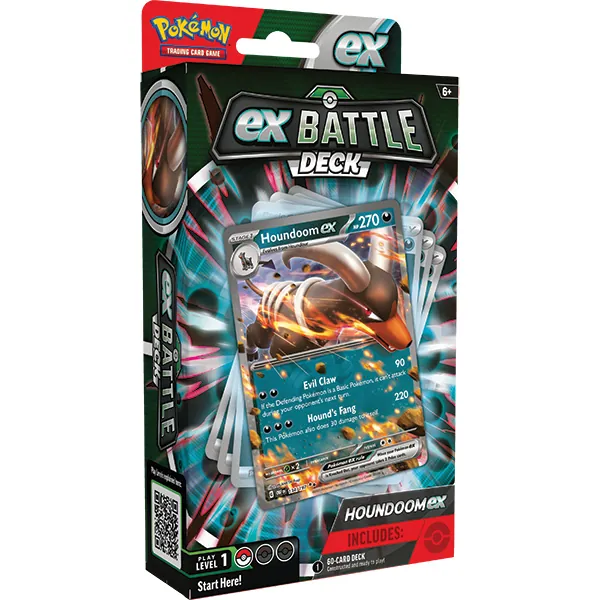 Pokmon TCG: ex Battle Deck (Houndoom ex) Smoke and Mirrors Hobby Pokmon TCG: ex Battle Deck (Houndoom ex) Smoke and Mirrors Hobby