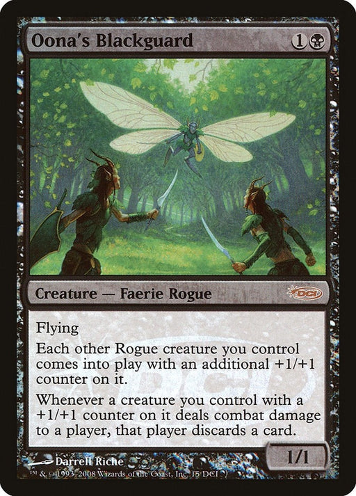 Image for Oona's Blackguard (15) (WPN) - Magic: The Gathering