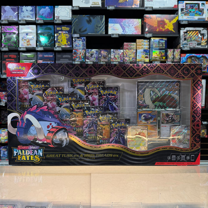 Pokémon TCG: Scarlet & Violet: Paldean Fates - Premium Collection (Great Tusk ex & Iron Treads ex)
