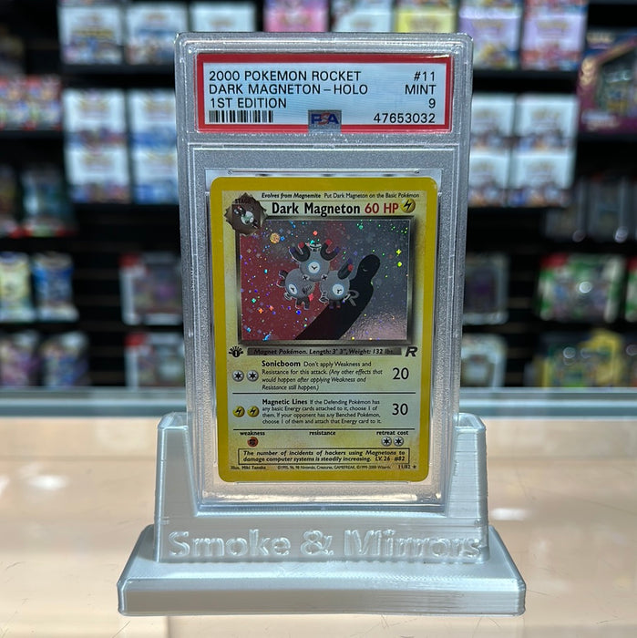 Dark Magneton (11/82) [Team Rocket 1st Edition] PSA 9