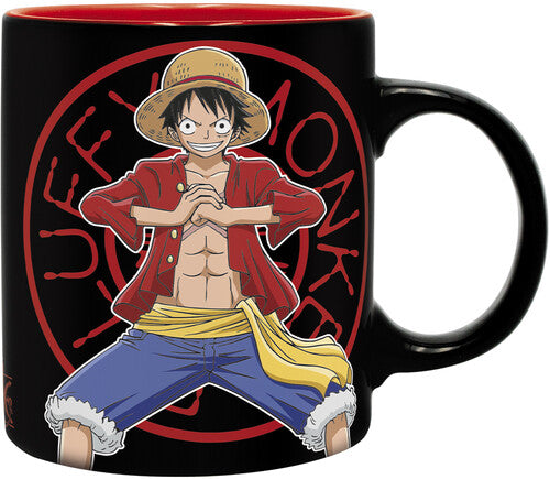 One Piece Gift Set - Mug (320ML) With PVC Keyring & Luffy Notebook