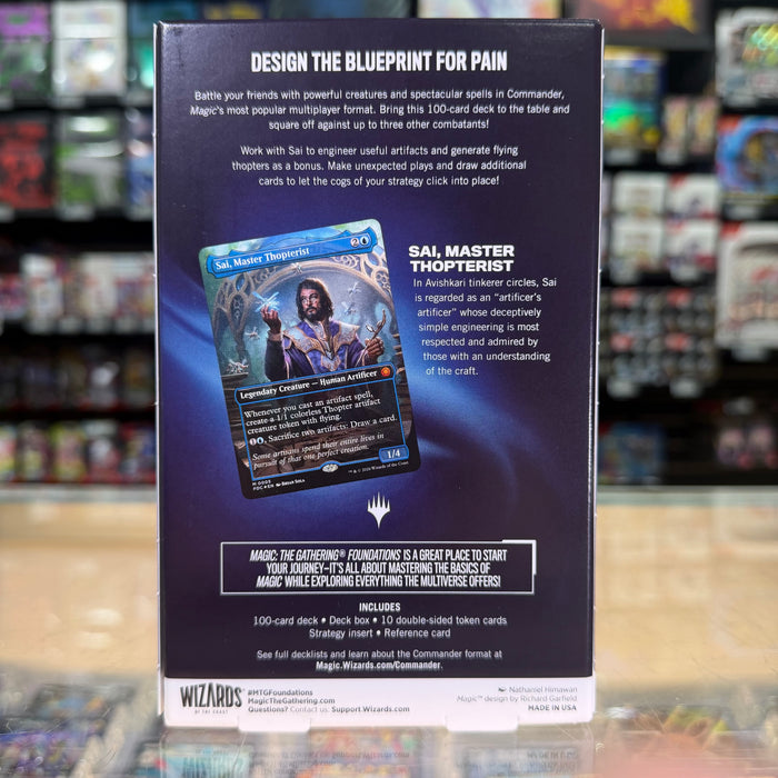 Magic: The Gathering - Foundations - Commander Deck (Keen Engineering)