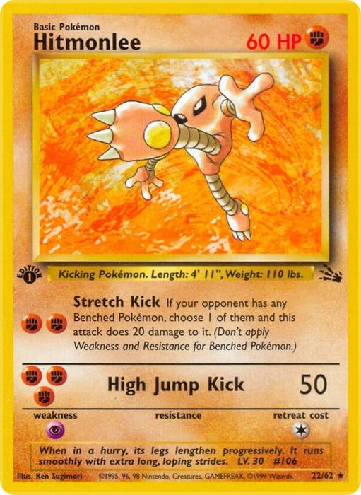 Hitmonlee (22) (22/62) (FO)