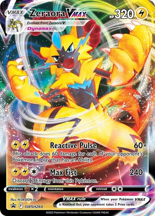 Zeraora VMAX - SWSH264 (SWSH264) (SWSD)