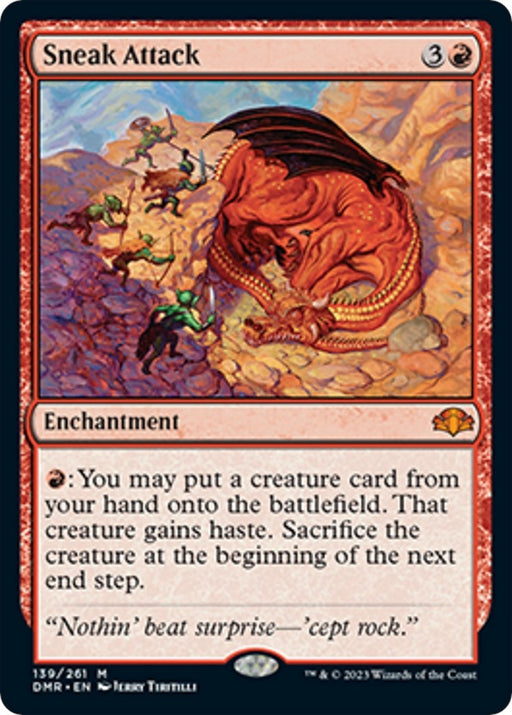 Image for Sneak Attack (139) (DMR) - Magic: The Gathering