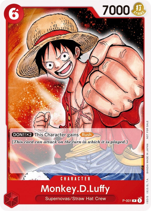 Monkey.D.Luffy (Promotion Pack 2022) (P-001) (OP-PR)