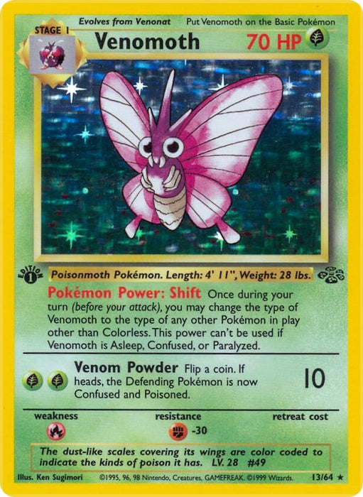 Venomoth (13) (13/64) (JU)