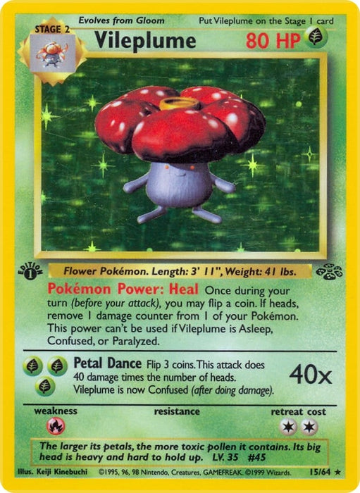 Vileplume (15) (15/64) (JU)