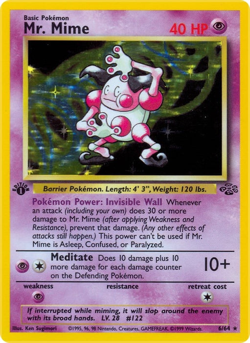 Mr. Mime (6) (06/64) (JU)