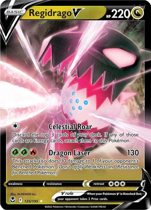 Regidrago V (135/195) (SWSH12)