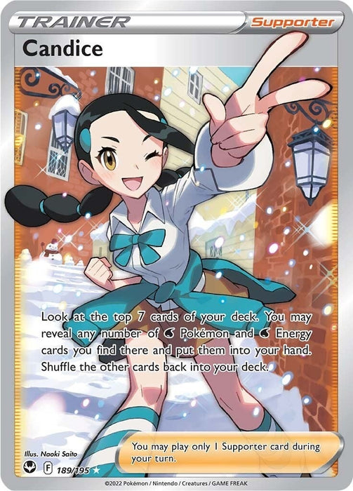 Image for Candice (Full Art) (189/195) (SWSH12) - Pokemon