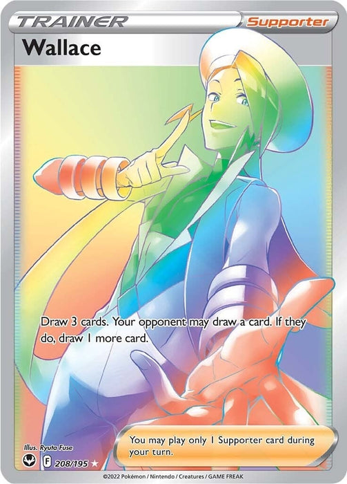 Wallace (Secret) (208/195) (SWSH12)
