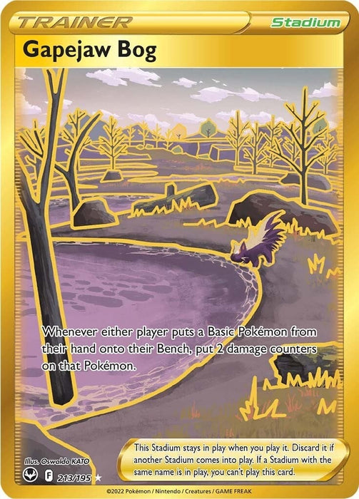 Gapejaw Bog (213/195) (SWSH12)