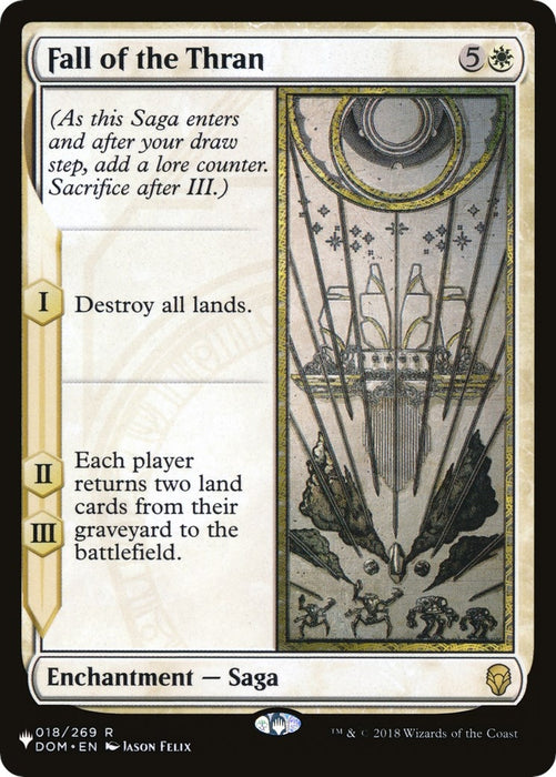 Fall of the Thran (018/269) (LIST)