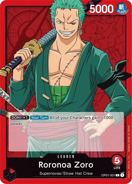 Roronoa Zoro (001) (OP01-001) (OP01)