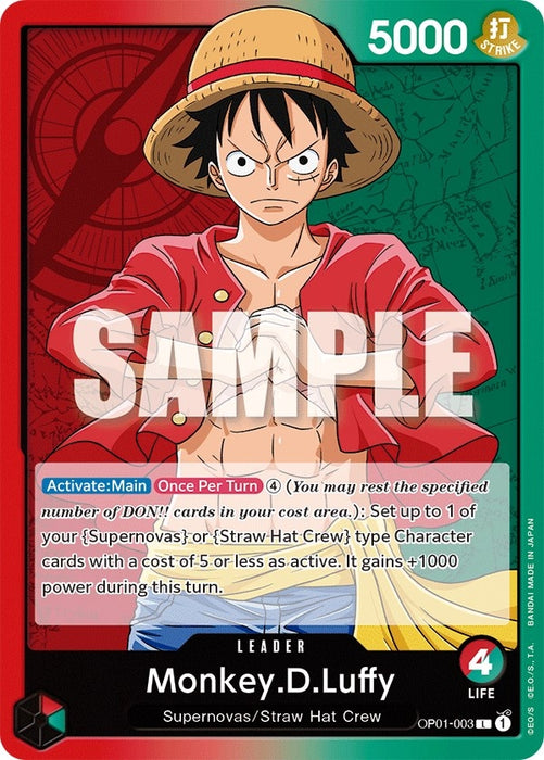 Monkey.D.Luffy (003) (OP01-003) (OP01)