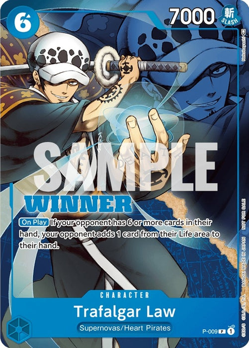 Trafalgar Law - P-009 (Winner Pack Vol. 1) (P-009) (OP-PR)