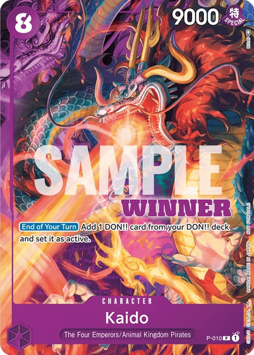 Kaido - P-010 (Winner Pack Vol. 1) (P-010) (OP-PR)