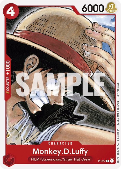 Monkey.D.Luffy (One Piece Film Red) (P-022) (OP-PR)