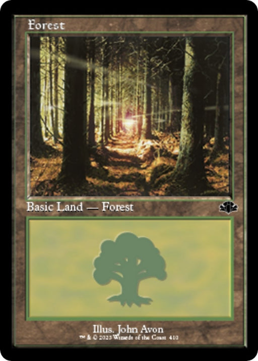 Image for Forest (410) (Retro Frame) (410) (DMR) - Magic: The Gathering