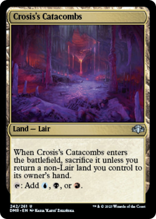Image for Crosis's Catacombs (242) (DMR) - Magic: The Gathering