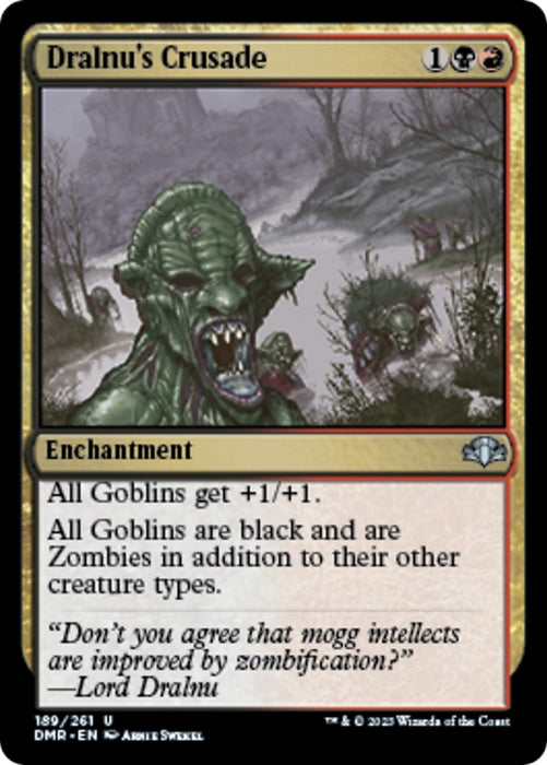 Image for Dralnu's Crusade (189) (DMR) - Magic: The Gathering