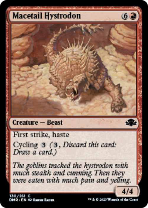 Image for Macetail Hystrodon (130) (DMR) - Magic: The Gathering