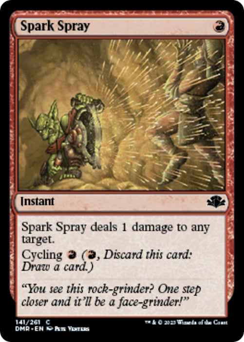 Image for Spark Spray (141) (DMR) - Magic: The Gathering