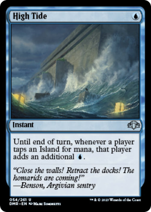 Image for High Tide (54) (DMR) - Magic: The Gathering
