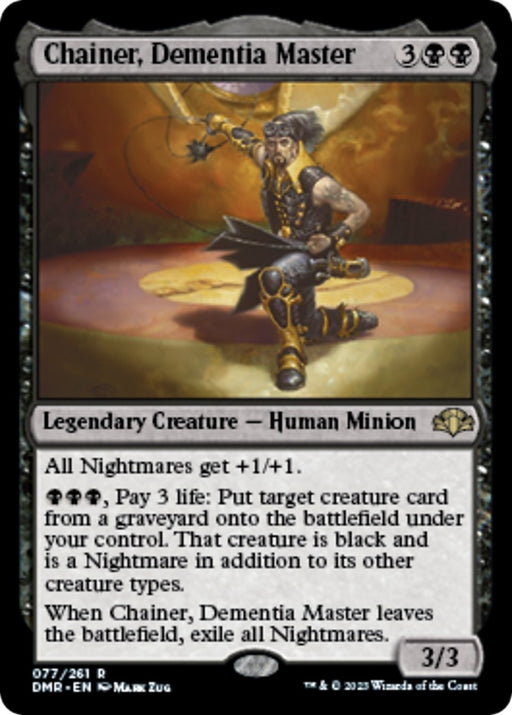 Image for Chainer, Dementia Master (77) (DMR) - Magic: The Gathering