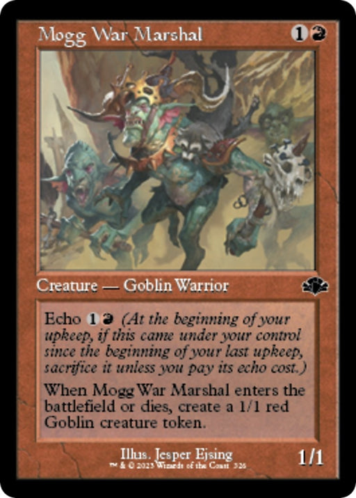 Image for Mogg War Marshal (Retro Frame) (326) (DMR) - Magic: The Gathering