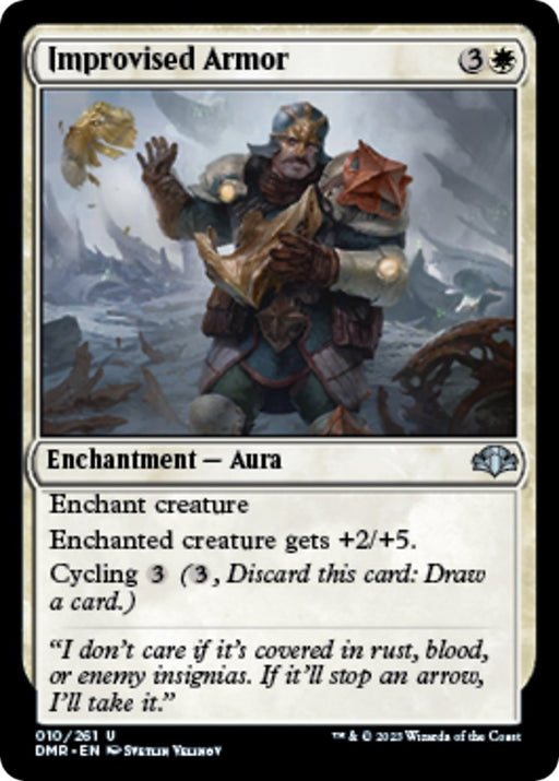 Image for Improvised Armor (10) (DMR) - Magic: The Gathering