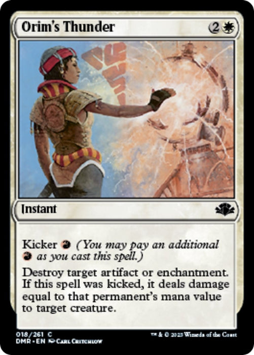 Image for Orim's Thunder (18) (DMR) - Magic: The Gathering