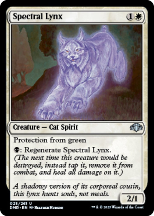 Image for Spectral Lynx (28) (DMR) - Magic: The Gathering