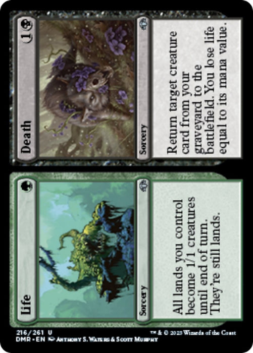 Image for Life // Death (216) (DMR) - Magic: The Gathering