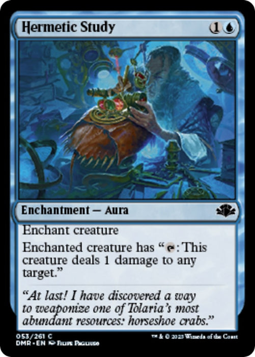 Image for Hermetic Study (53) (DMR) - Magic: The Gathering