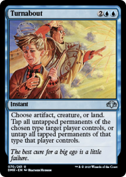 Image for Turnabout (70) (DMR) - Magic: The Gathering